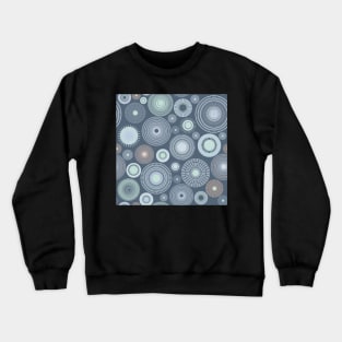 concentric circles | greyblue Crewneck Sweatshirt
